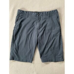 Volcom Mens 32 Shorts Gray Frickin Modern Stretch Chino Casual A09117V3